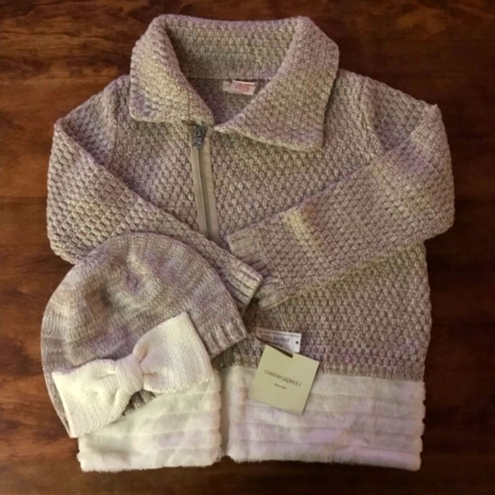 NWT Cynthia Rowley Jacket & Matching Hat